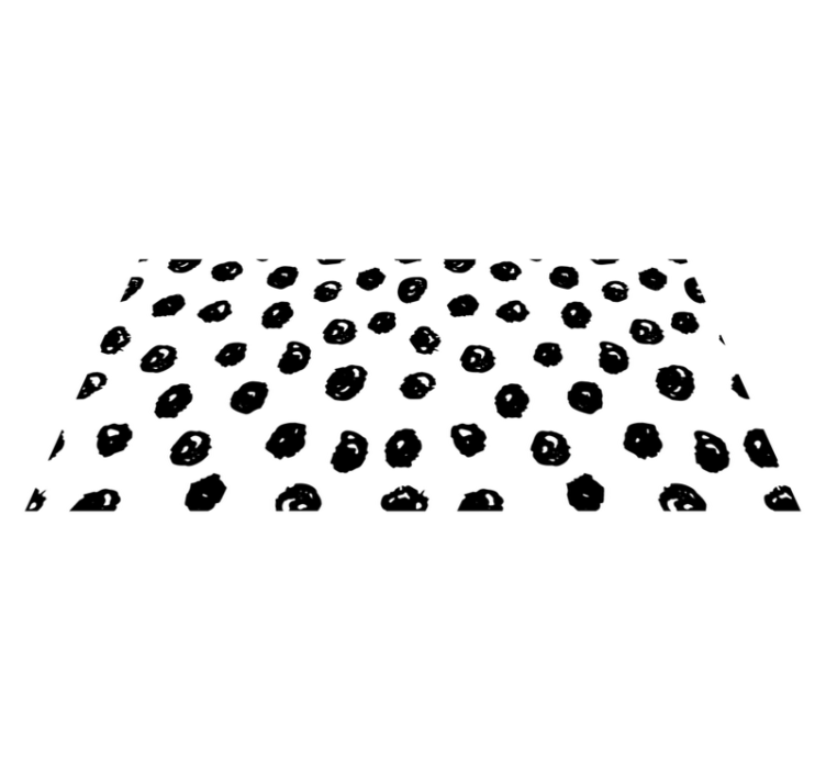 乙烯基地毯动物印花 斑点摘要 - TenStickers