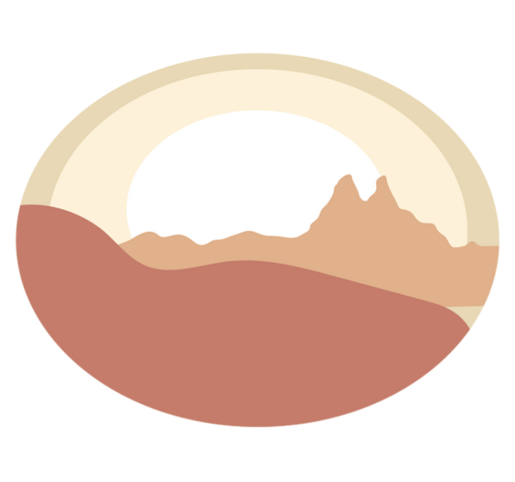 乙烯基地毯特性 简约景观 - TenStickers