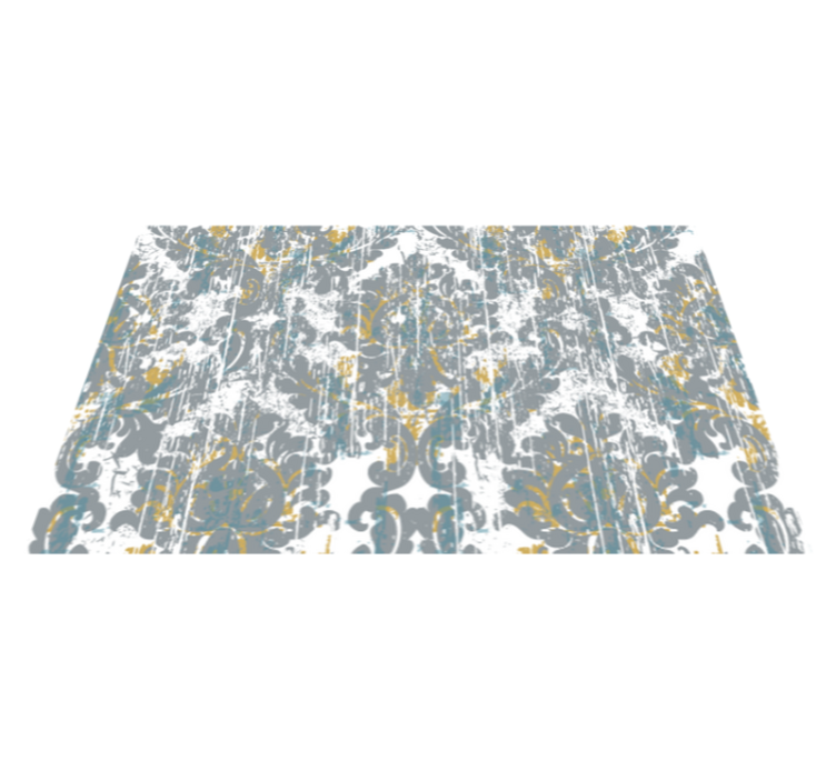 乙烯基地毯镶嵌 抽象马赛克构图 - TenStickers