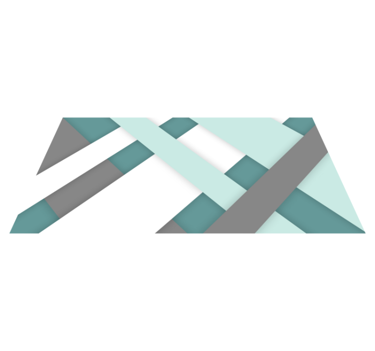 乙烯基地毯几何 几何编织图案 - TenStickers