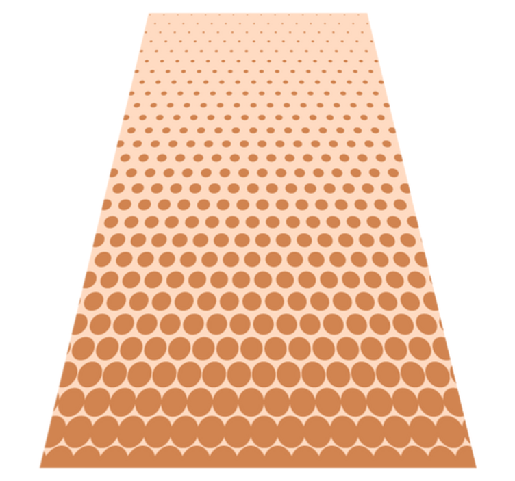 乙烯基地毯条纹 波尔卡圆点渐变 - TenStickers