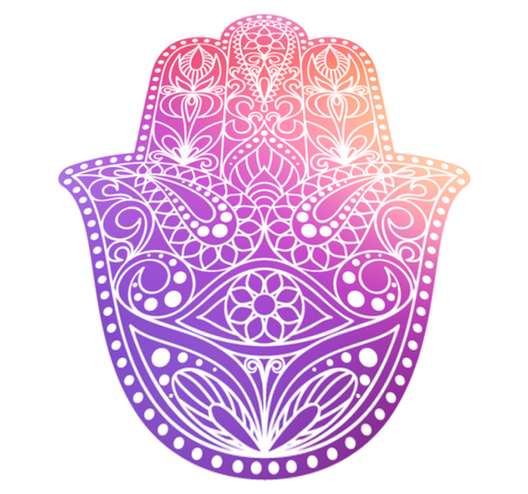 乙烯基地毯手工曼荼罗设计 - TenStickers