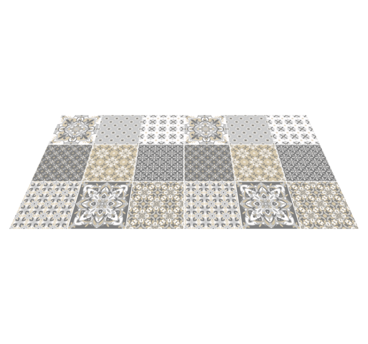 摩洛哥风格瓷砖效果瓷砖地毯 - TenStickers