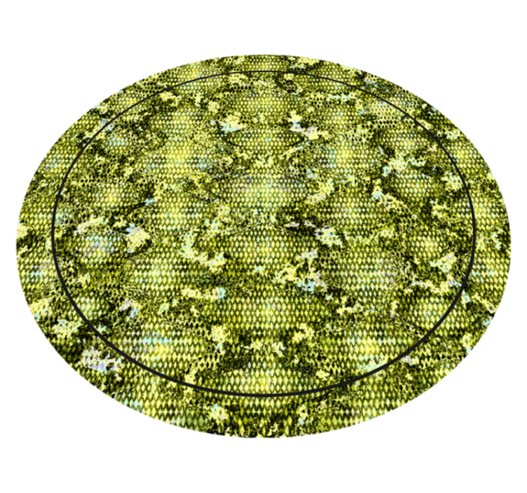 乙烯基地毯动物印花爬行动物绿色皮肤 - TenStickers
