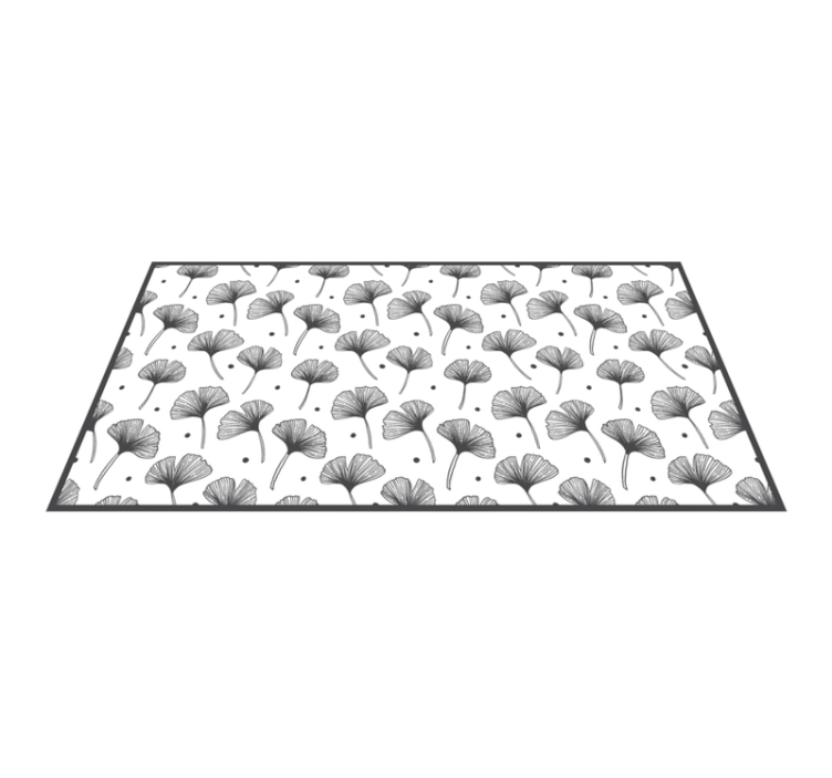 乙烯基地毯特性展现银杏叶灵感 - TenStickers