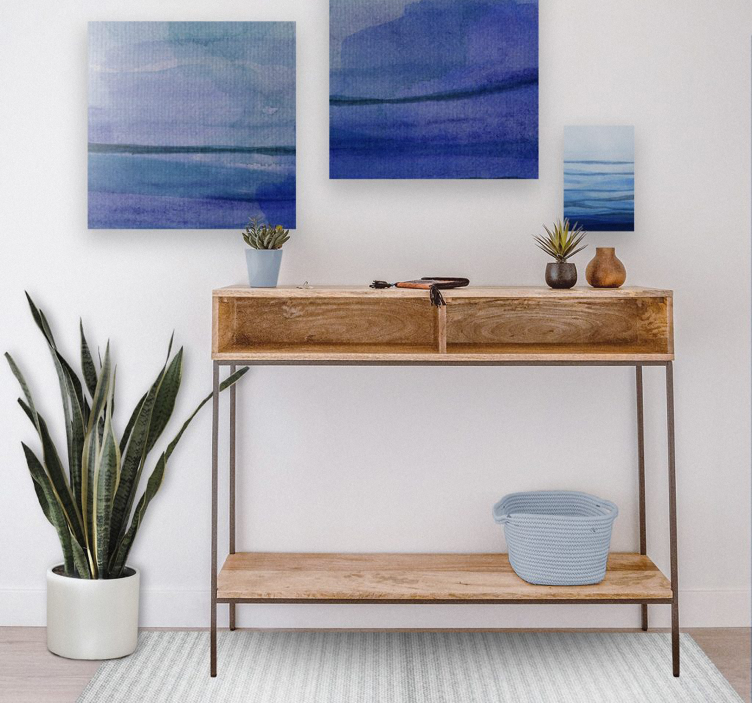 灰色的绳索纹理地毯 - TenStickers