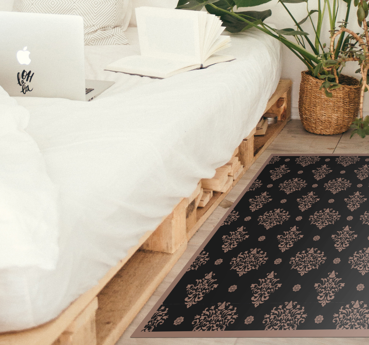 乙烯基花草地毯 花卉装饰 - TenStickers