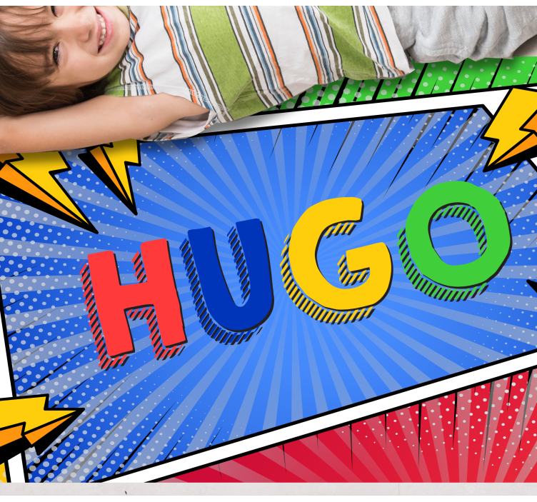 乙烯基地毯，色彩斑斓与灯光交融 - TenStickers