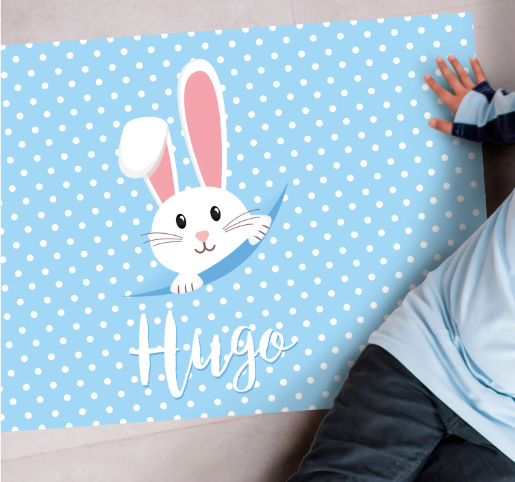 乙烯基地毯适合兔子和鼹鼠使用 - TenStickers