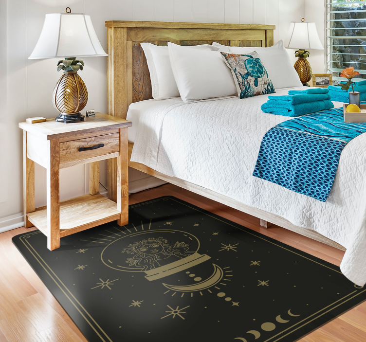 乙烯基地毯 天体曼荼罗 - TenStickers