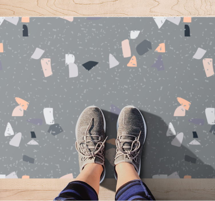 大理石乙烯基地毯抽象图形设计 - TenStickers