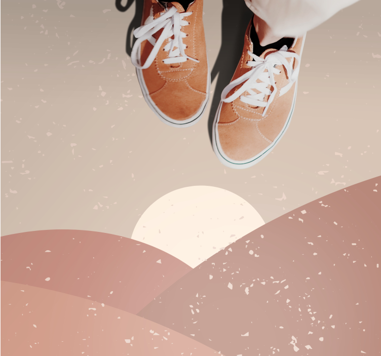 极简主义 抽象风景 - TenStickers