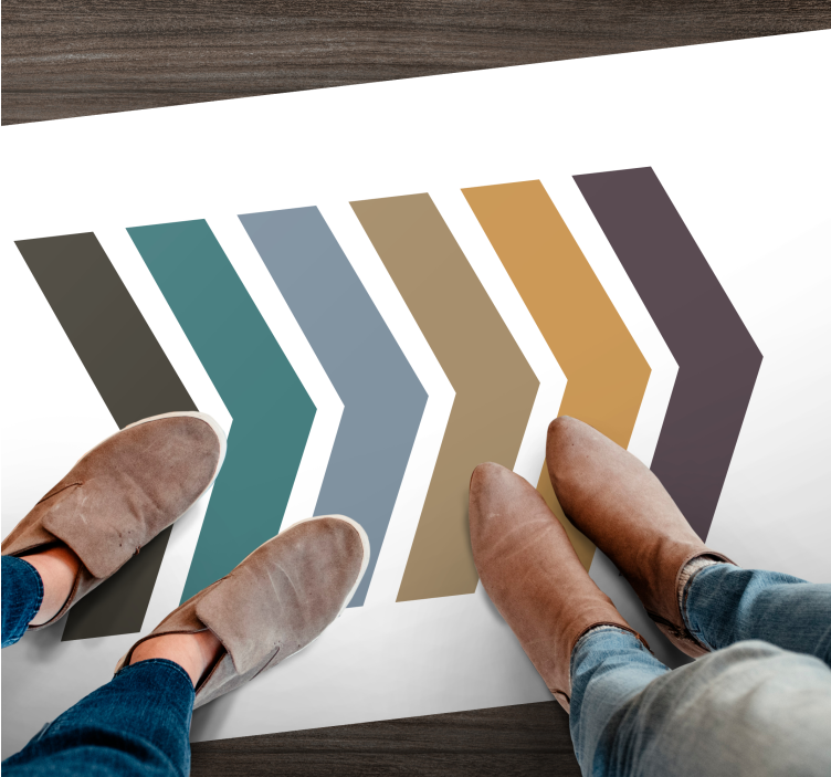 极简主义切角图案条纹产品 - TenStickers