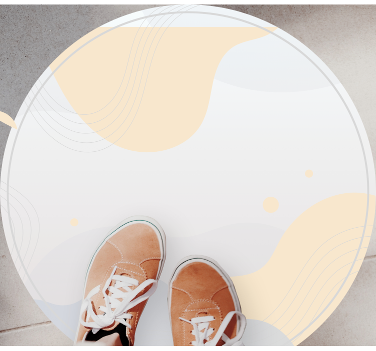 极简主义与柔和波浪图案相结合 - TenStickers