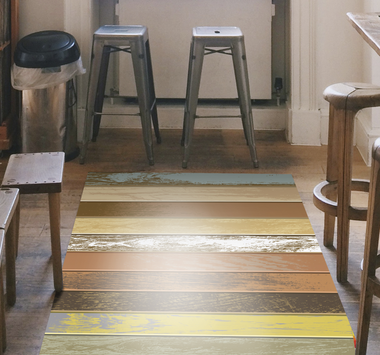 乙烯基地毯质地 抽象笔触 - TenStickers