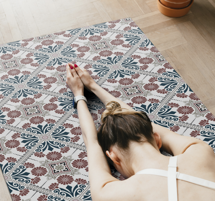 乙烯基地毯植物排列 - TenStickers