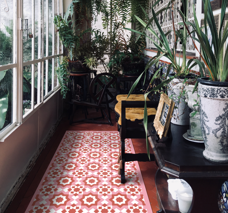 乙烯基地毯 马赛克瓷砖设计 - TenStickers