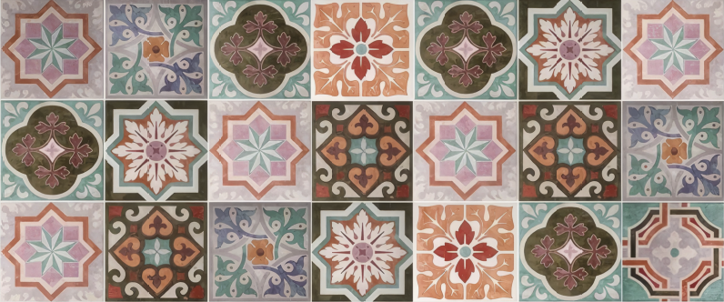 乙烯基地毯镶嵌 西西里岛皮亚斯特里尼 - TenStickers