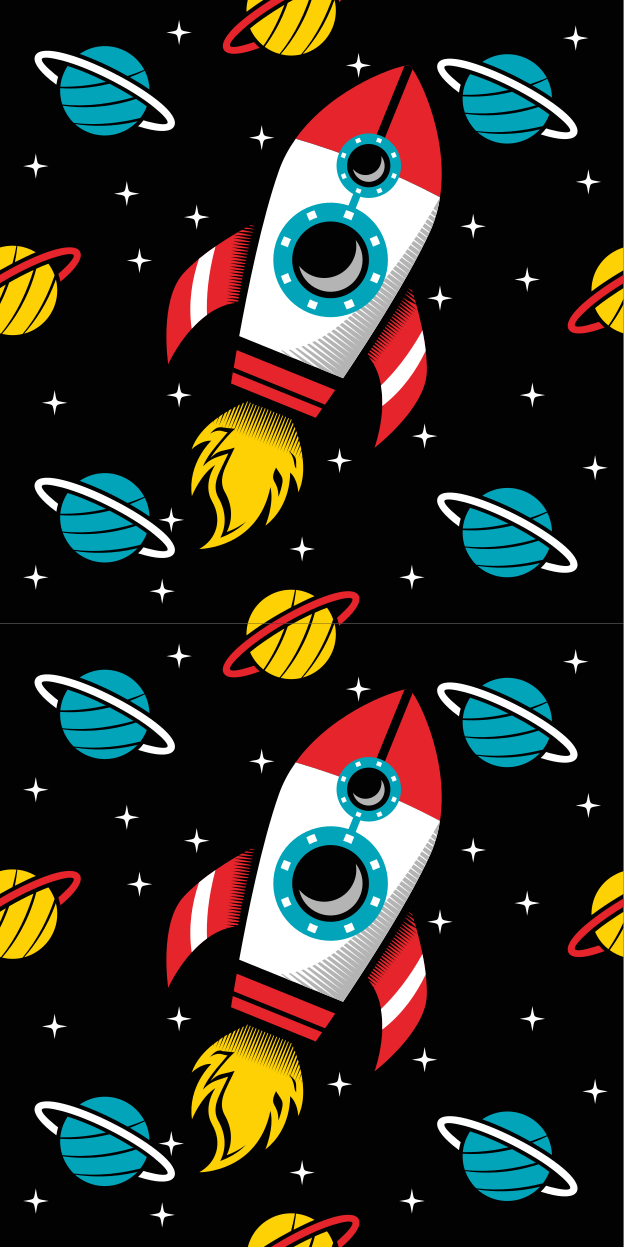 乙烯基地毯星星 无限可能与梦想 - TenStickers