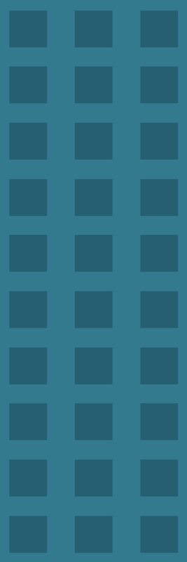 乙烯基地毯几何蓝色方块图案 - TenStickers