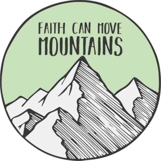 乙烯基地毯特性信念可以移山 - TenStickers