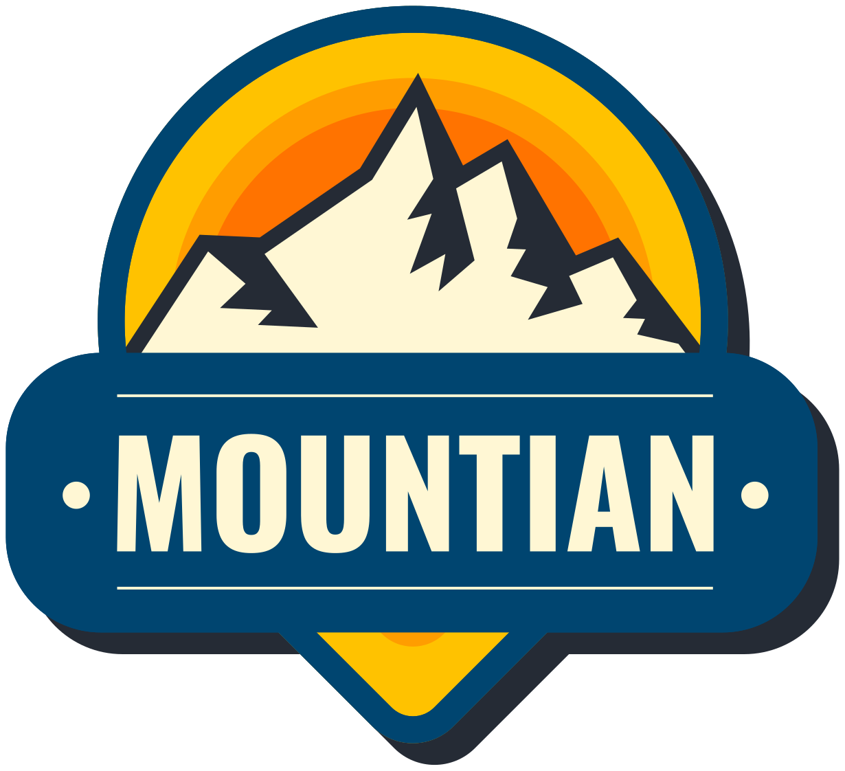 乙烯基地毯特性适用于房车登山探险者标志 - TenStickers