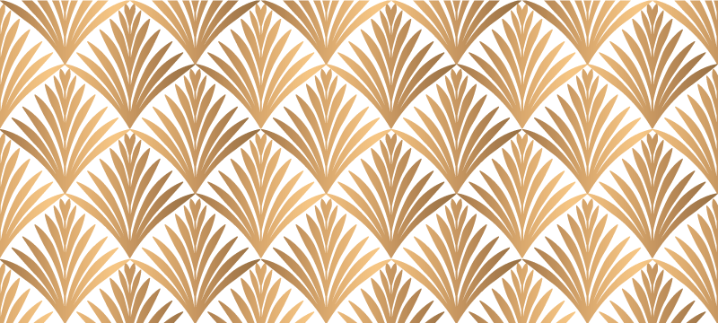 乙烯基地毯几何几何叶片 - TenStickers