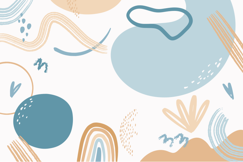 乙烯基地毯几何彩色形状 - TenStickers