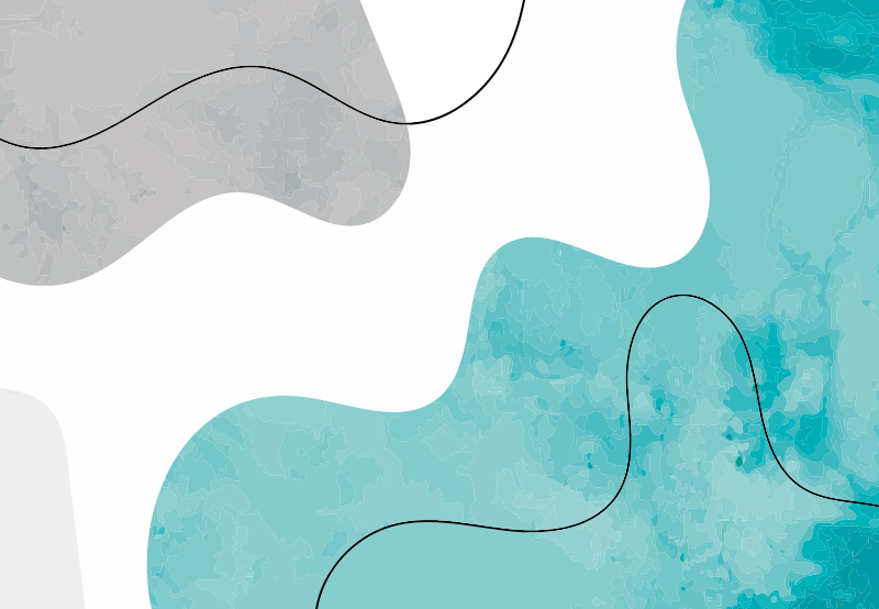 乙烯基地毯几何水彩形状 - TenStickers