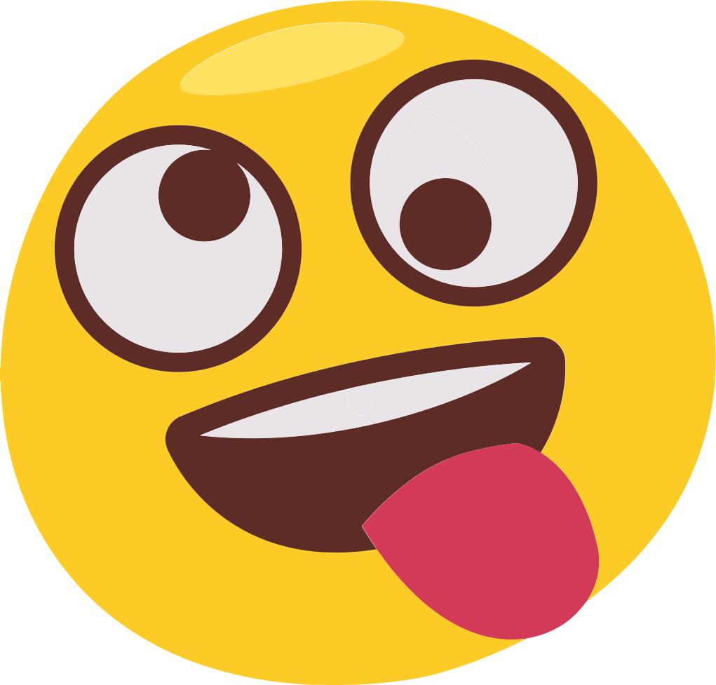 乙烯基地毯 儿童 玩乐表情符号脸 - TenStickers