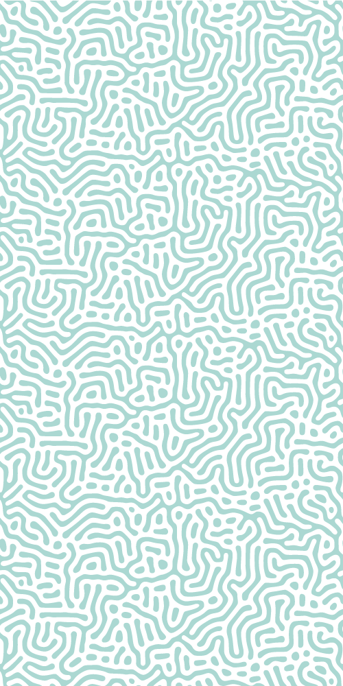 卧室乙烯基地毯绿色白色自然图案 - TenStickers