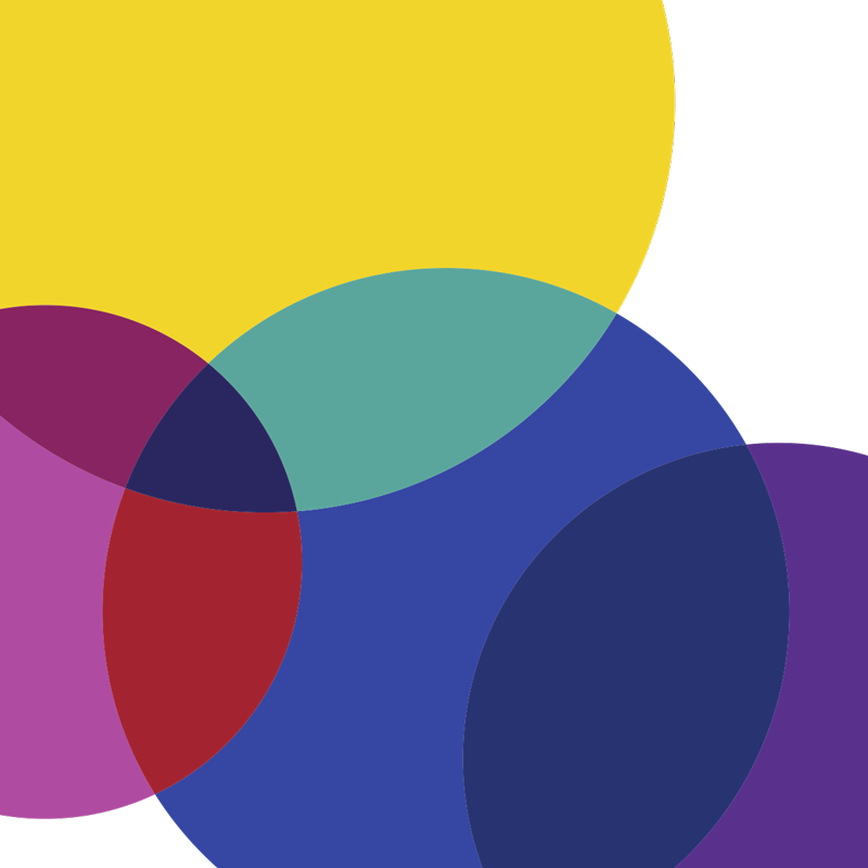 乙烯基地毯几何 几何色彩 - TenStickers