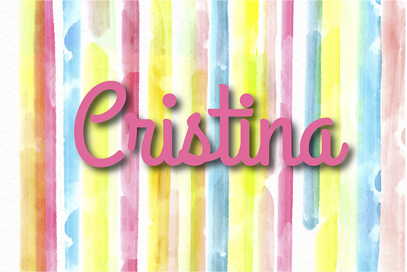 乙烯基地毯名称 个性化彩虹 - TenStickers