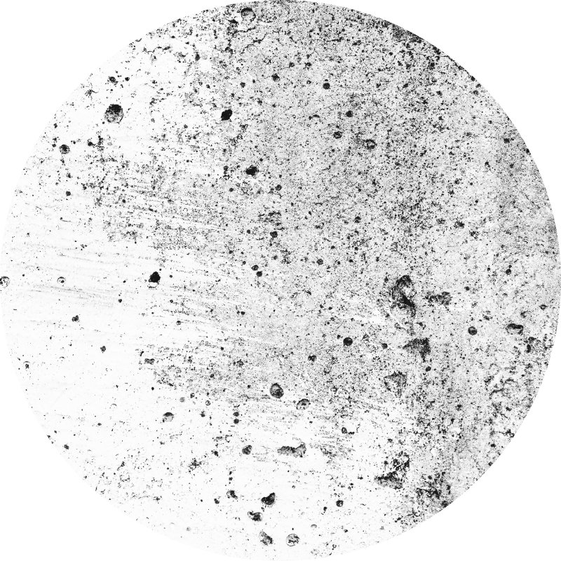 乙烯基地毯质地 溅射圆形设计 - TenStickers