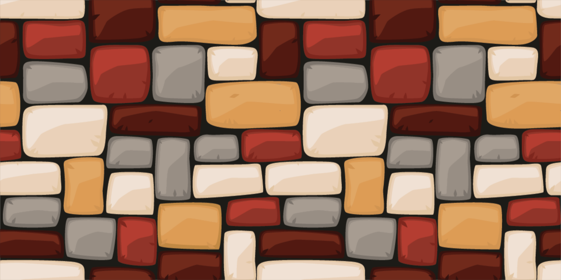 乙烯基地毯质地 马赛克纹理混合 - TenStickers