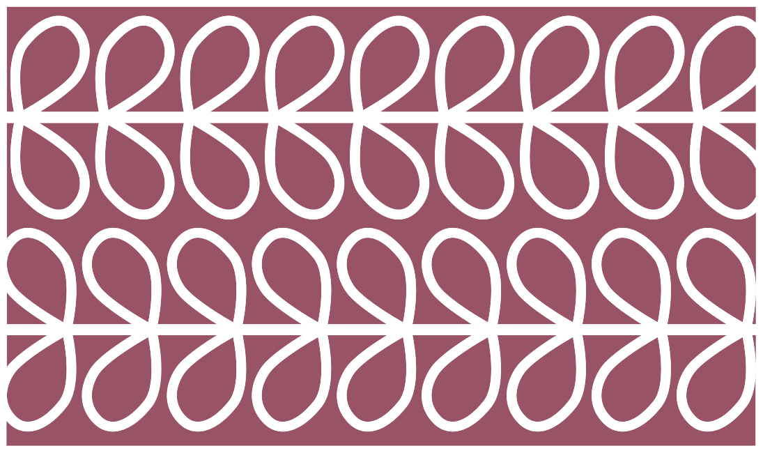 乙烯基地毯几何 抽象的树叶图案 - TenStickers