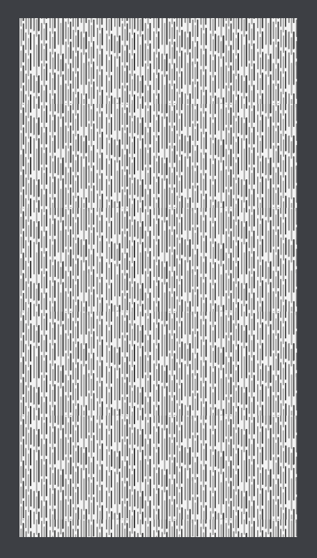 深灰色的绳索最小的地毯 - TenStickers