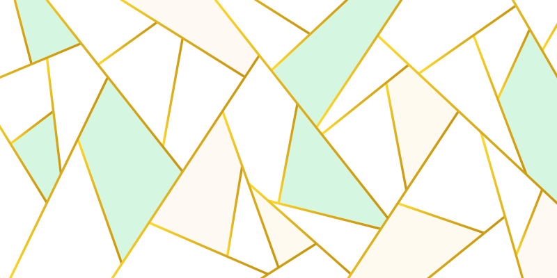 乙烯基地毯几何 棱角分明的粉彩马赛克 - TenStickers