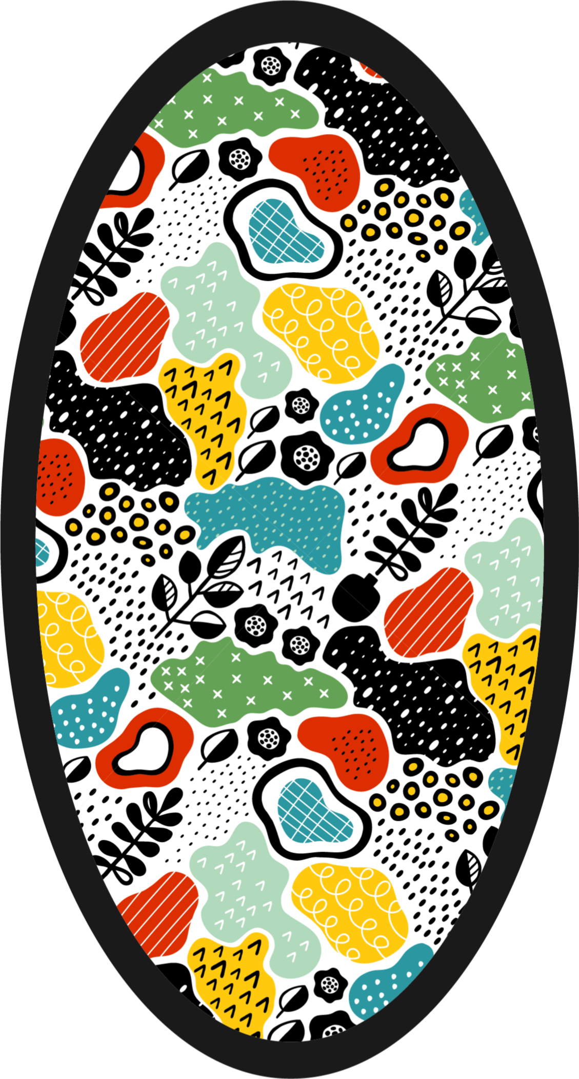 乙烯基地毯特性 丰富多彩的自然图案 - TenStickers