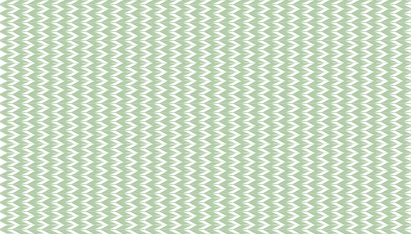 乙烯基地毯几何人字纹绿色 - TenStickers