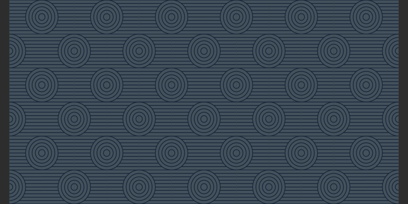乙烯基地毯几何 几何圆形图案 - TenStickers
