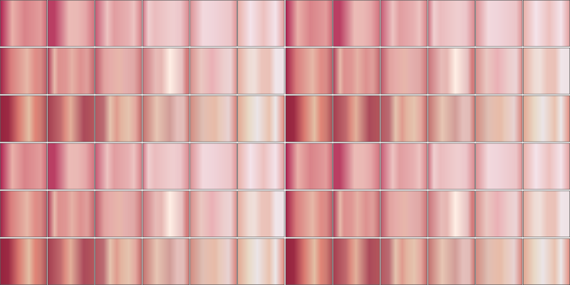 乙烯基地毯 粉色瓷砖图案 - TenStickers