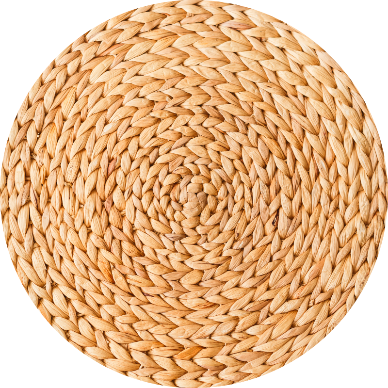 乙烯基地毯质地 编织图案 - TenStickers