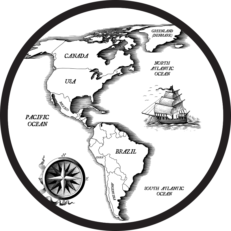 乙烯基地毯 制图优雅 - TenStickers