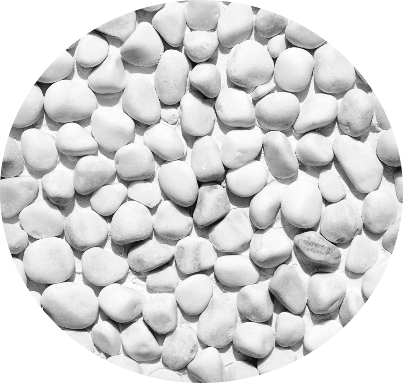 乙烯基地毯 石头效果 光滑卵石图案 - TenStickers