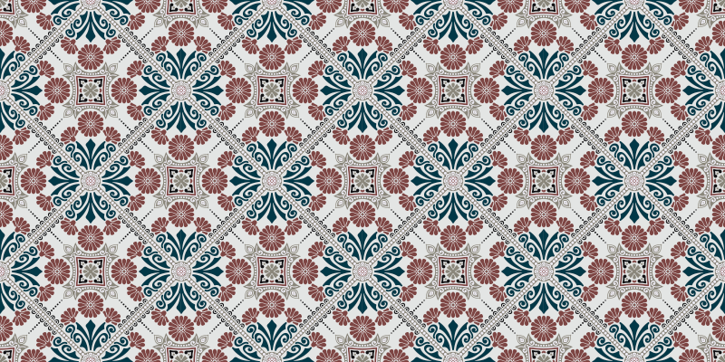 乙烯基地毯植物排列 - TenStickers