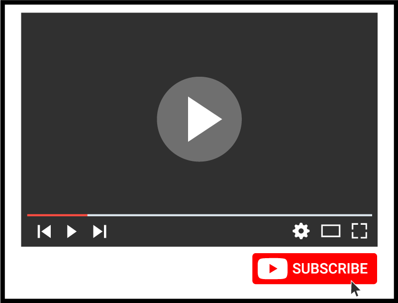 Youtube订阅按钮自定义乙烯基地毯 - TenStickers