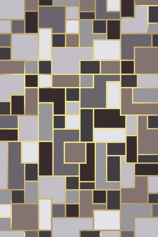 乙烯基地毯 石头效果 精致灰色设计 - TenStickers