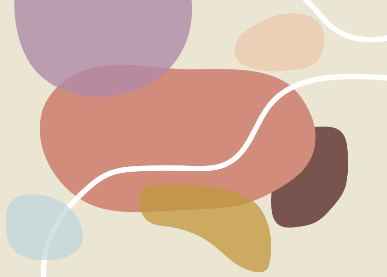 乙烯基地毯展现自然有机形状 - TenStickers