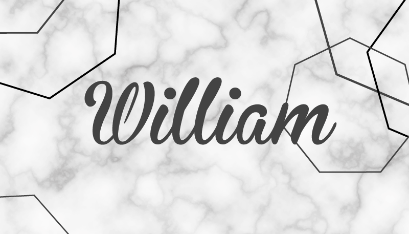 卧室乙烯基地毯定制大理石名字 - TenStickers